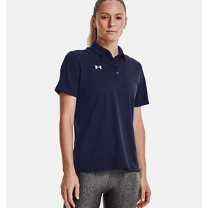 NWT Under Armour UA Tech™ Team Women's Polo in Midnight Navy size XS